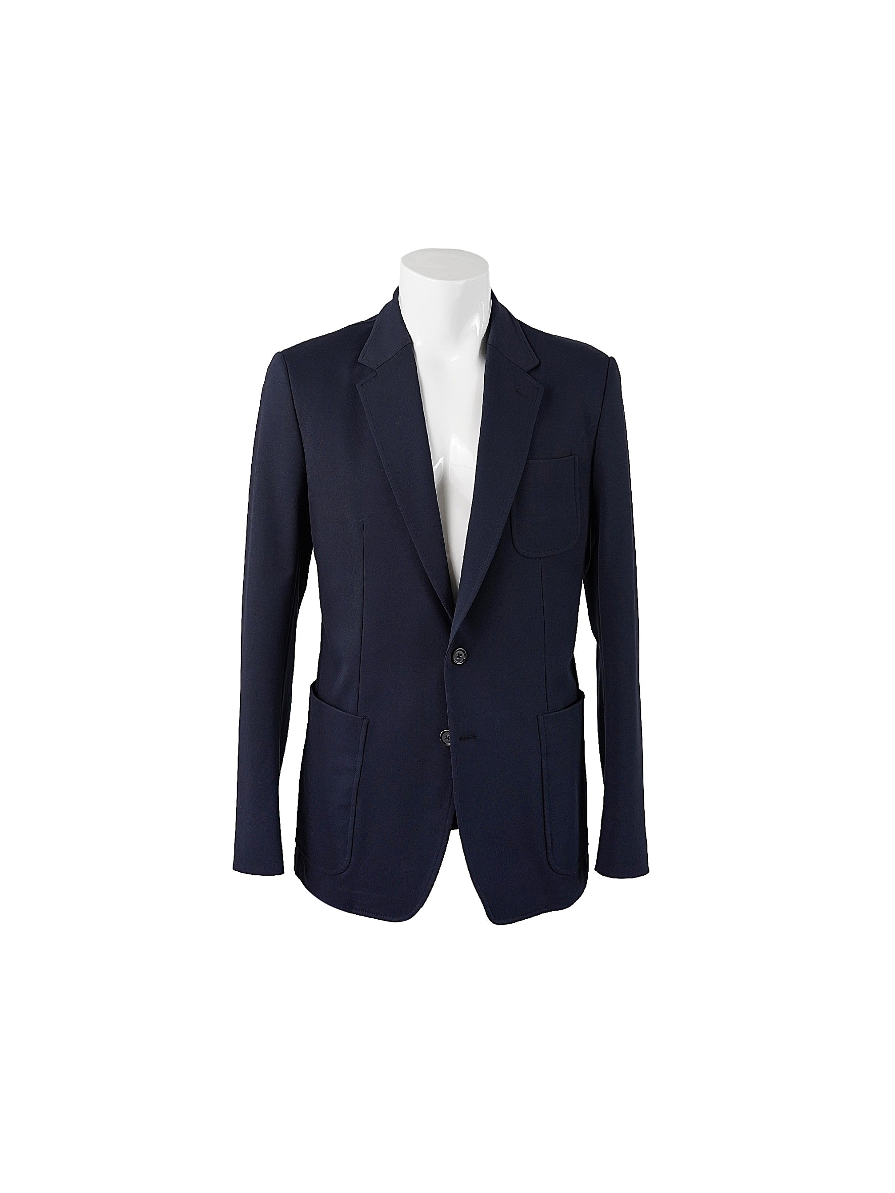 Dark blue jersey jacket